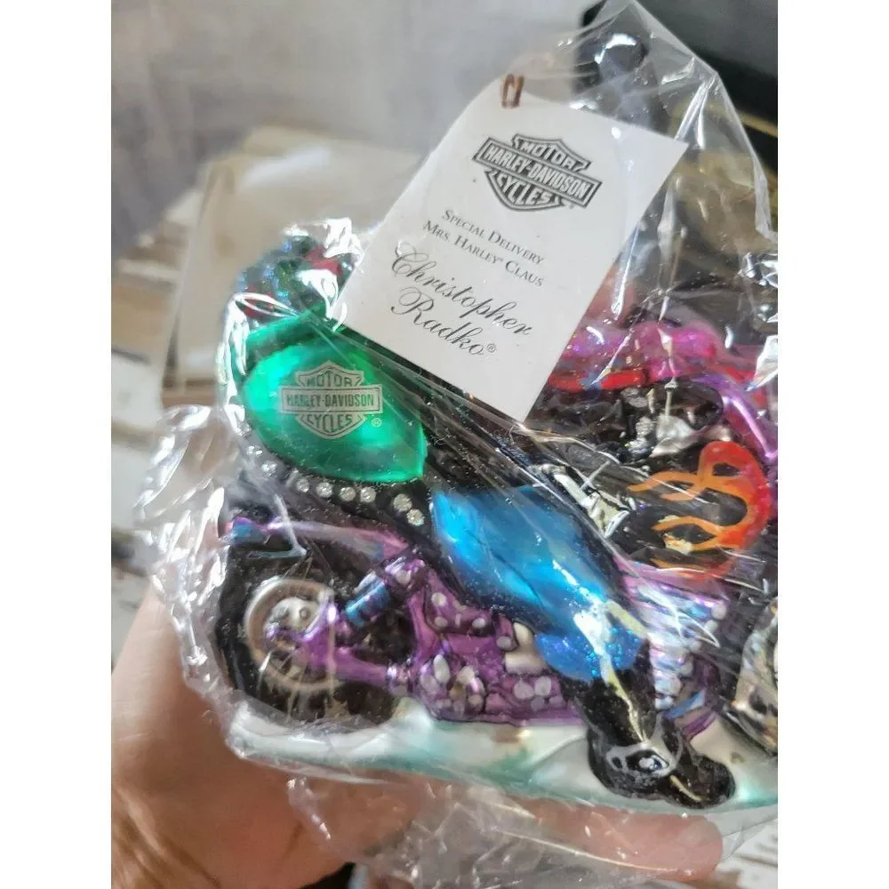 Radko Harley special delivery Mrs Harley Claus‎ orn